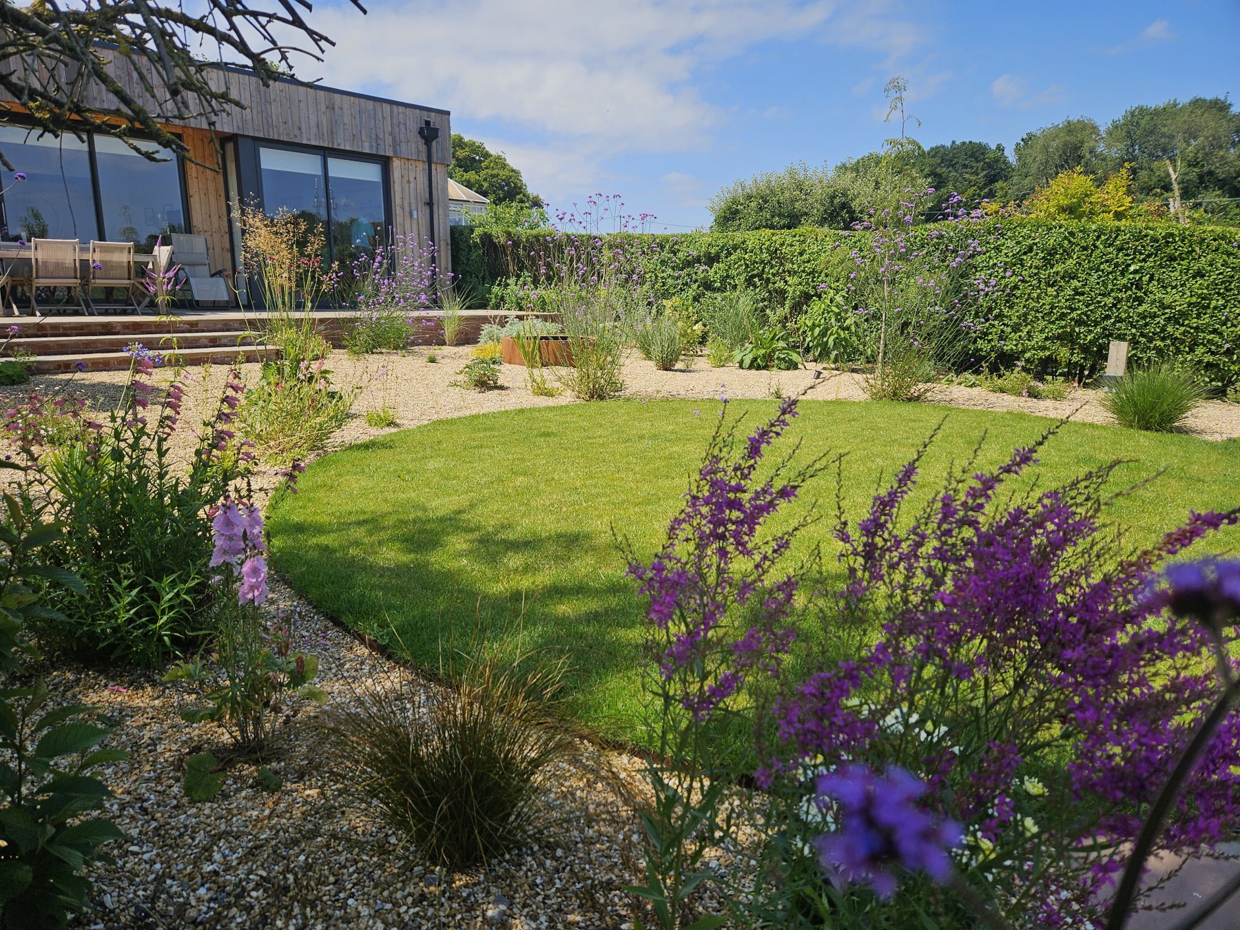 Contemporary Gravel Garden